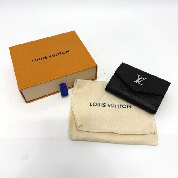 LOUIS VUITTON M63921 Portefeuille Lock Mini Wallet Unused (has initials Y.F.) - Picture 1 of 13